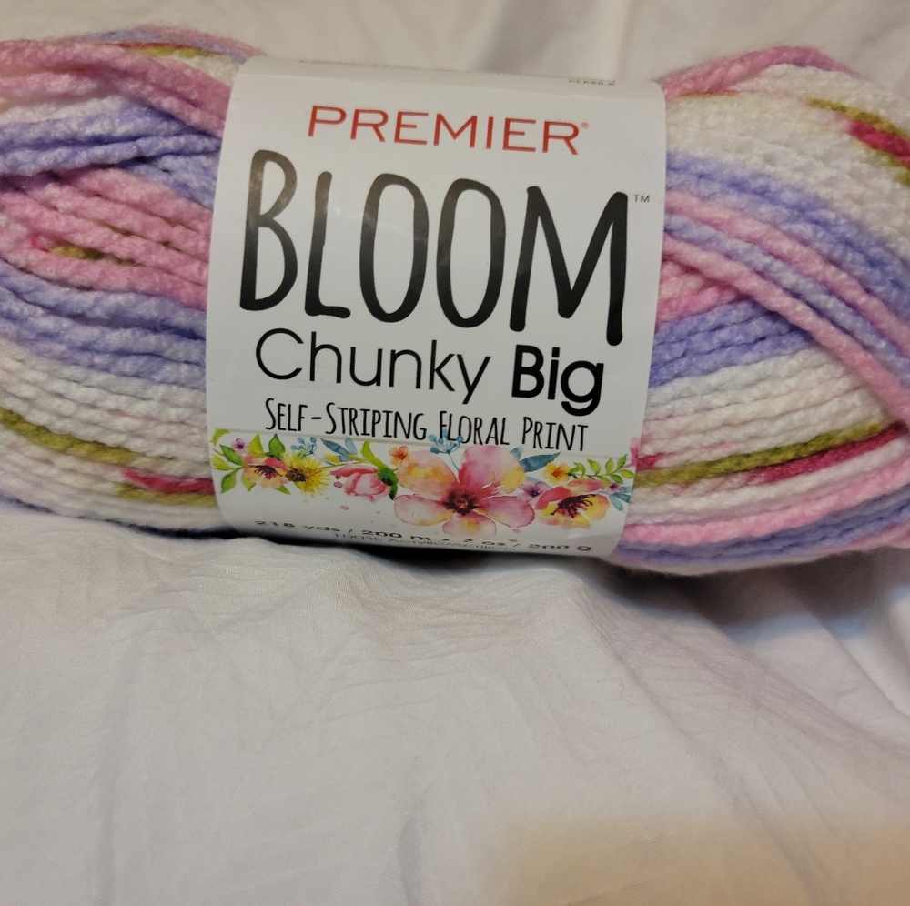 Premier Bloom Chunky Yarn Lot 3